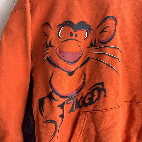 Disneyland Vintage Tigger Jacket Hoodie Size XL - Picture 2 of 9